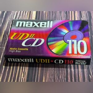 NEW~Maxell UDII CD90 Blank Tape